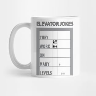 Elevator Jokes Mug